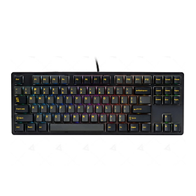 Bàn phím cơ e-dra x fl-esports ek387fl polar night gateron switch - hàng chính hãng