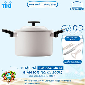 Nồi Decor Lock&Lock LDE1182IH (18cm) - Màu Ivory