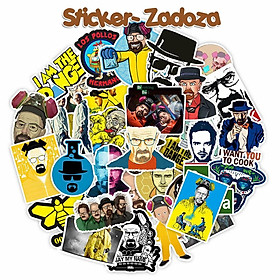 Mua Sticker phim Breaking Bad trang trí mũ bảo hiểm  đàn  guitar  ukulele  điện thoại laptop