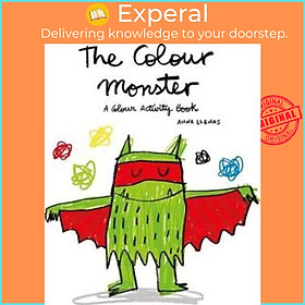 Sách - The Colour Monster: A Colour Activity Book by Anna Llenas (UK edition, paperback)