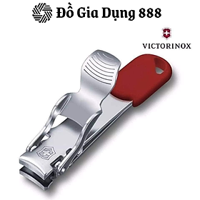  Bấm Móng Tay VICTORINOX, Chất Liệu Thép Không Gỉ, Nhỏ Gọn, Thích Hợp Móc Vào Chìa Khoá, Nhập Thụy Sỹ