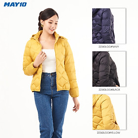 Áo phao nữ may 10 lông vũ mã 030222343lgg