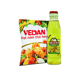 Hạt nêm thịt heo Vedan 1kg ( Tặng kèm dầu ăn thực vật cao cấp MEIZAN )