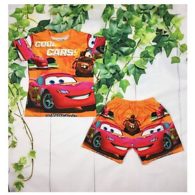 Set đồ đồ bộ bé trai hình Mc queen  từ 10-58kg - Vải thun lạnh - Kiến Lửa - D mcqueen - 3