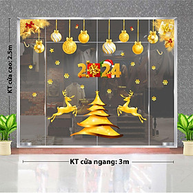 Mua Decal trang trí NOEL 2024 combo số 61