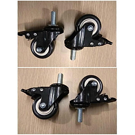 Mua Bánh xe chân bàn máy may Combo 4 cái (bộ)