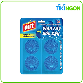 Viên Tẩy Bồn Cầu Gift 4 Viên 220G