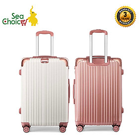 Vali du lịch Sea Choice chất liệu ABS+PC Size 20/24'' có khóa TSA Bánh xe 360° Dây kéo YKK chống nước có 3 màu- Bảo hành 3 năm