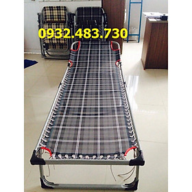 Mua Giường xếp cao cấp Sakuma ngang 80cm dài 1m9 cao 30cm màu đen