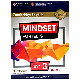 [Download Sách] Mindset For IELTS Level 3 Student's Book With Testbank And Online Modules