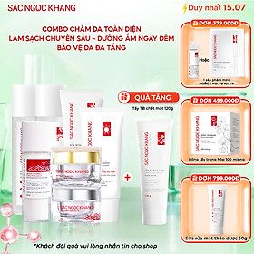 [COMBO 7 món] Chăm sóc da toàn diện dưỡng da cơ bản + kem dưỡng da ban ngày (30ml) + ban đêm (30g) + Serum dưỡng trắng diệu kì 30ml