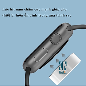 Mua Dock Sạc Nhanh Khung Thép Steel Dành Cho Apple Watch Series 3-8/ SE/ Apple Watch Ultra_ Hàng Chính Hãng