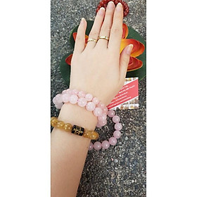 Vòng chuỗi hồng phấn 12ly