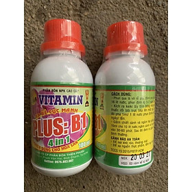 Phân Bón Vitamin B1 Plus Kích rễ, kích mầm, chống sốc cho Lan, Lọ 100ml