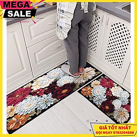 Mua Bộ 2 Thảm Bếp Đế Cao Su Chống Trơn Trượt Dễ Lau Sạch - Màu Ngẫu Nhiên - Giao Hàng Toàn Quốc
