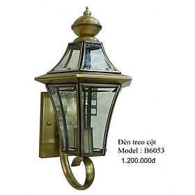 Đèn tường đồng, đèn gắn tường, đèn decor, đèn trang trí, đèn sân vườn, đèn phòng ngủ, đèn treo cột B6051