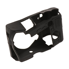 Silicone camera  body protective cover for  A6300 Black