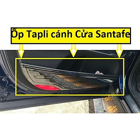 Bộ ốp Màng Loa, Táp li Cánh cửa Hyundai Santafe 2022-2019 Titan Cao Cấp