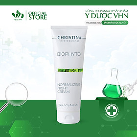 Kem Dưỡng Da Ban Đêm Bio Phyto Normalizing Night Cream CHRISTINA Giúp Cân Bằng Và Tái Tạo Da Tuýp 75ml