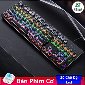 Bàn Phím Cơ XSmart Gaming Cho PC, Laptop Cao Cấp T907 Esports Pro Có 20 Chế Độ Led RGB Khác Nhau Chiến Mọi Game - Hàng Chính Hãng