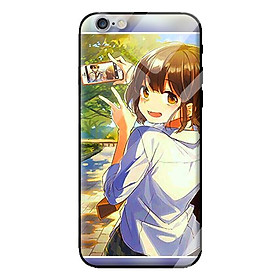 Ốp kính cường lực cho iPhone 6s Plus GIRL 099 - Hàng chính hãng