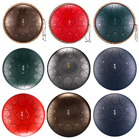 Trống Tank - Trống Không Linh - Steel Tongue Drum 13 Note 15 Note Chính Hãng HUASHU - Tặng Kèm Đàn Kalimba ARES, Hướng Dẫn Chơi Tiếng Việt