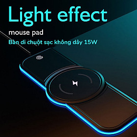 Mua Tấm Lót Chuột Khổ Lớn Kiêm Sạc Không Dây Đa Năng 800x300x4mm