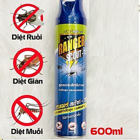 Hình ảnh Xịt Diệt Muỗi, Ruồi, Gián & Côn trùng Thái Lan 600ml