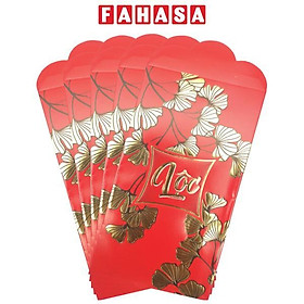 Bộ 5 Bao Lì Xì Tết - FAHASA 04 - Lộc