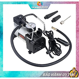 Bơm Điện 12V Mini Công Suất Lớn Chuyên Bơm Hơi Ô Tô Xe Nén Khí, Xe Máy Ô Tô Xe Đạp Bơm Lốp Xe Nhỏ Gọn, Tiện Dụng