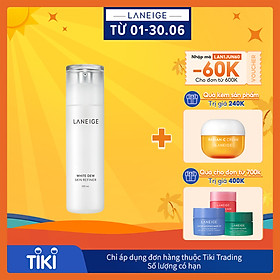 Nước cân bằng dưỡng trắng da Laneige White Dew Skin Refiner 120ml