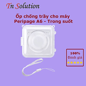 Ốp bọc chống bụi, chống trầy xước dành cho máy in mini nhiệt cầm tay bluetooth peripage A6 có dây đeo