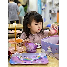 Bộ đồ chơi tiệc trà bánh cho bé Tea Set 48 chi tiết, ngựa Pony