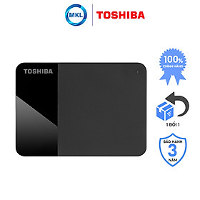 Ổ Cứng Gắn Ngoài HDD Toshiba Canvio Ready Hàng Chính Hãng - 1TB