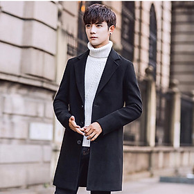 Áo vest Blazer dạ nam dáng dài 2 lớp lịch lãm, thời trang thu đông 2020