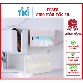 Mua Hộp Đựng Khăn Giấy Dán Tường Tiện Dụng FLAFA - Hàng chính hãng   giao màu ngẫu nhiên