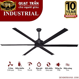 Mua Quạt trần MR VŨ industrial quạt trần cho người giàu mẫu cánh dài phù hợp nhà xưởng sân vận động trong nhà  hội trường QTD