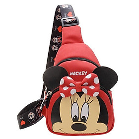 Túi đeo chéo cho bé . Hình mickey và minnie dễ thương .