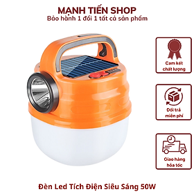 Mua Đèn Led Tích Điện Siêu Sáng 50W   Bóng Đèn Sạc Tích Điện Siêu Sáng Thích Hợp Đi Du Lịch  Dã Ngoại