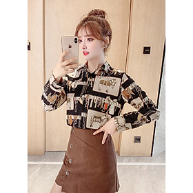 Sơ mi họa tiết mới nhất SM78