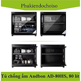Tủ chống ẩm Andbon AD-80HS dung tích 80 lít -Taiwan, Hàng chính hãng