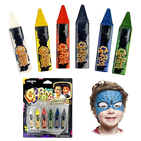 Hình ảnh Màu hóa trang Halloween 6 màu Ghroma Painting Makeup Body & Face