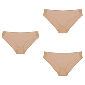 Combo 3 quần lót nữ Viviane Lollipop Bikini Panties QL072000C301 Da