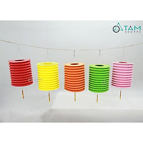 Cặp 2 cái lồng đèn trang trí con sâu giấy cỡ lớn