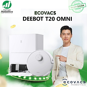 Mua Ecovacs Deebot T20 Omni    Hàng chính hãng nhập khẩu  bảo hành 24 tháng  Giặt khăn lau bằng nước nóng 55 độ c  sấy khô khăn lau đa chiều 360 độ lực hút lên đến 6000PA