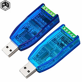 Bảo vệ nâng cấp bộ chuyển đổi USB sang RS485/422 công nghiệp Bộ chuyển đổi CH340 RS485 cho arduino Màu: USB sang RS485 Xanh dương