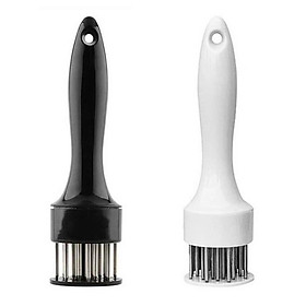 Dụng Cụ Làm Mềm Thịt (20cm x 5cm) - Cây Lăn, Đâm Làm Mềm Thịt Bằng Thép Không Gỉ Búa Lăn Cho Bít Tết GÀ Heo Thịt Bò