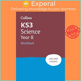 Sách - KS3 Science Year 8 Workbook - Ideal for Year 8 by Collins KS3 (UK edition, paperback)