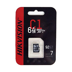 Mua Thẻ nhớ Hikvision 64GB C1 92MB/s - Hàng chính hãng