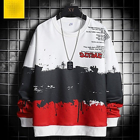Áo Sweater Cổ Tròn Dài Tay Nữ Nam Unisex Chất Vải Nỉ Poly In Sơn Define, Áo Sweater Unisex ️/Áo nỉ Ulzzang phản quang unisex dài tay nam nữ, áo sweater nam nữ đều mặc được, áo chui đầu, áo khoác nữ chống nắng chống lạnh tốt